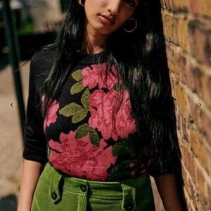 Sezane Merino Wool Elara Sweater Large